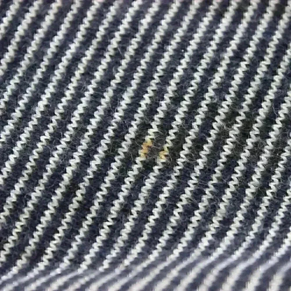 Bobby Jones Men's Medium Cashmere Blend Black White Striped V-Neck Sweater